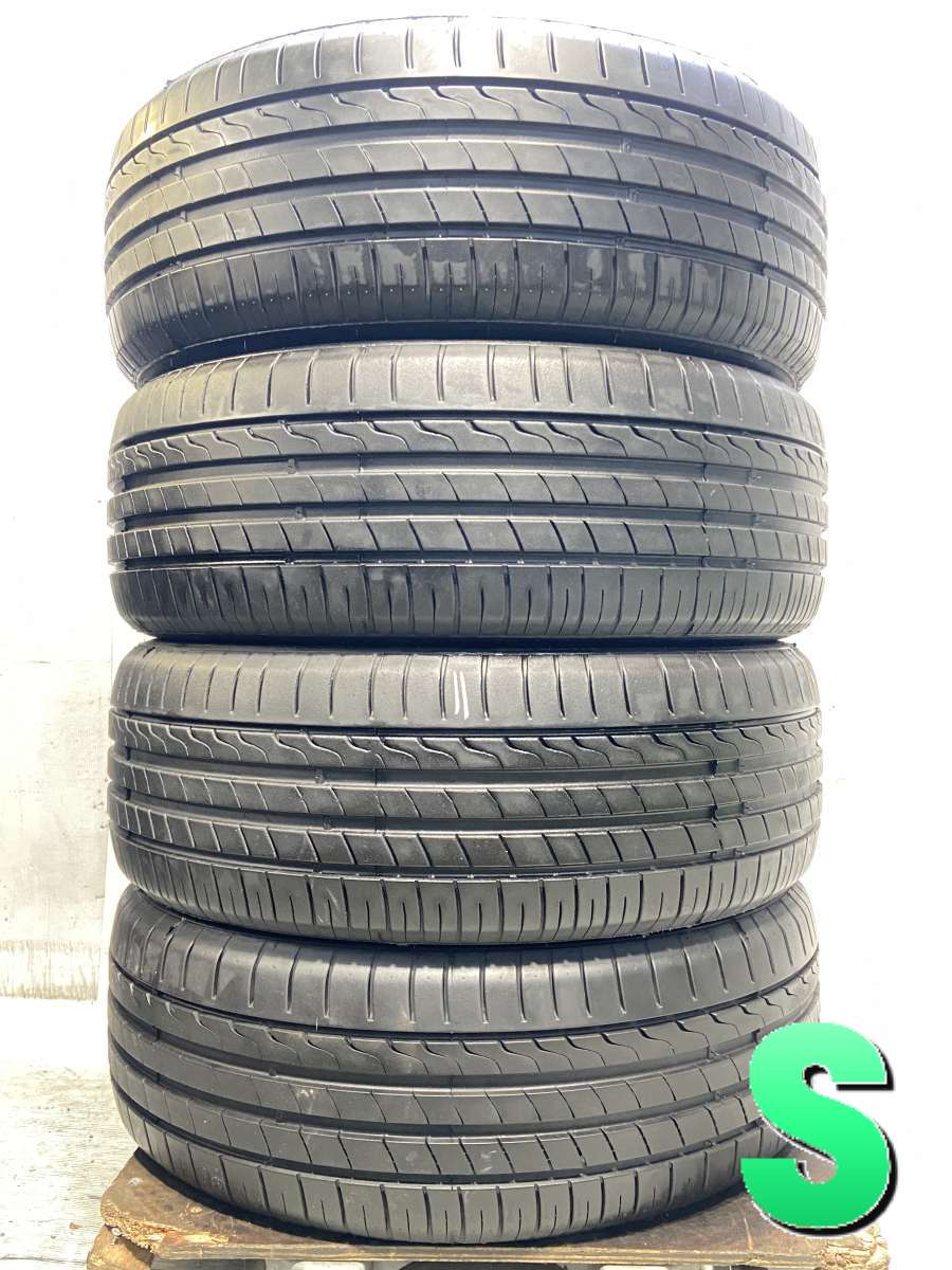 225/55R17 　 MINERVA RADIAL F205 中古タイヤ サマータイヤ 4本セット