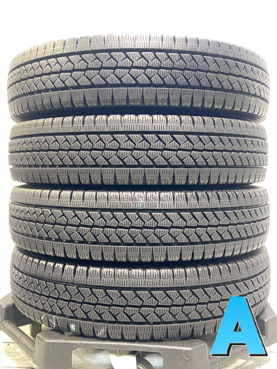 Rakuten - 155/80R14 88/86N LT ブリヂストン ブリザック VL1 中古タイヤ スタッドレスタイヤ 4本セット