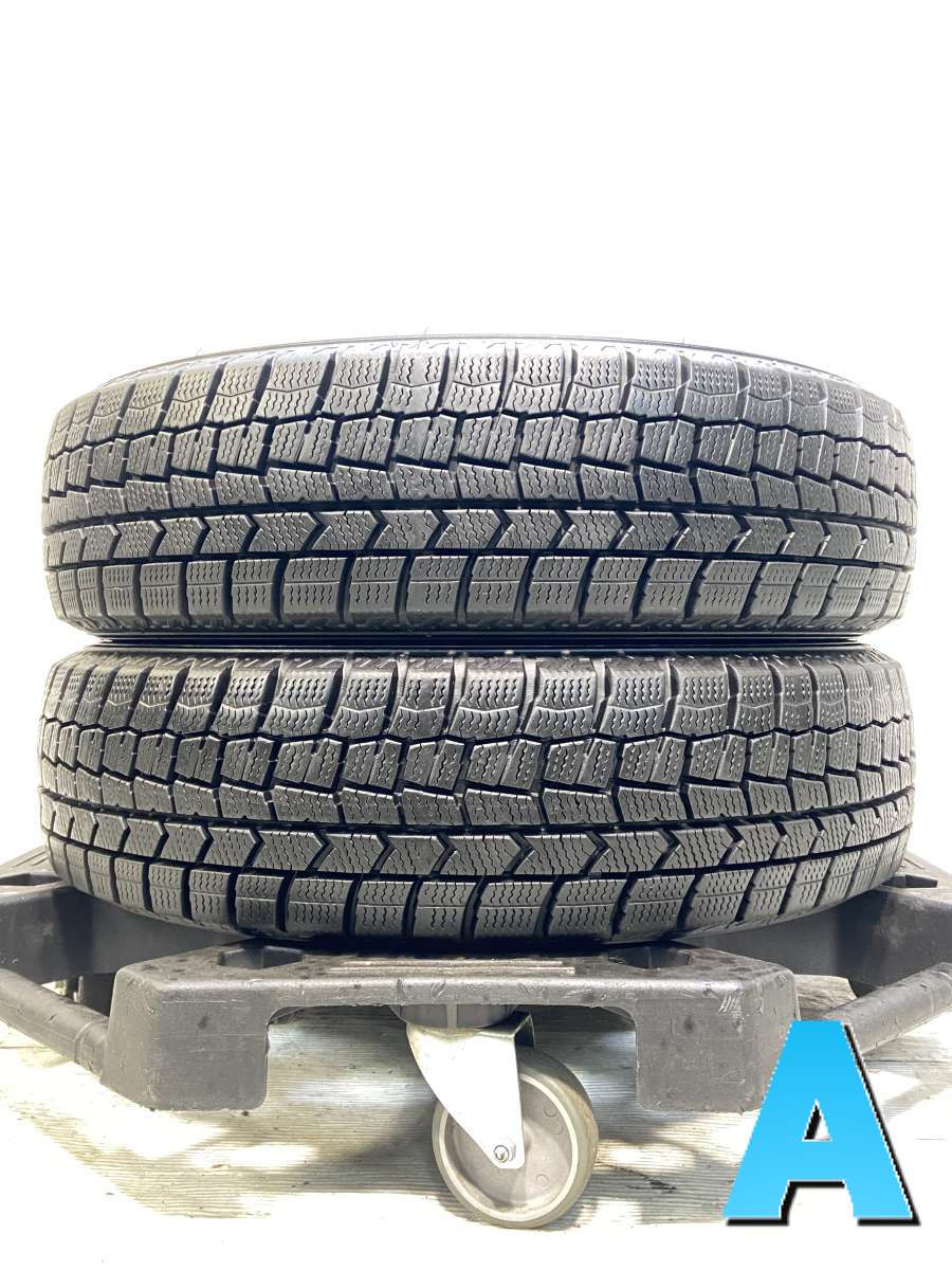 155/65R14 ダンロップ ウィンターマックス WM02 中古タイヤ スタッドレスタイヤ 2本セット