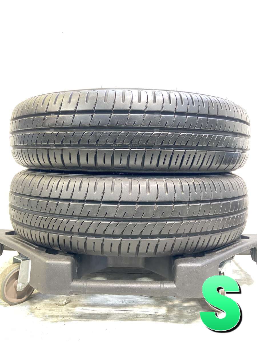 155/65R14 ダンロップ エナセーブ EC204 中古タイヤ サマータイヤ 2本セット