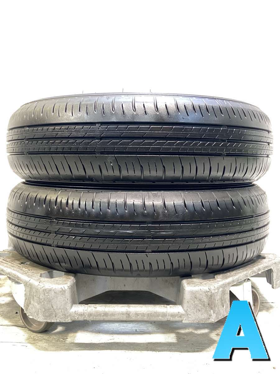 155/65R14 ダンロップ エナセーブ EC300+ 中古タイヤ サマータイヤ 2本セット
