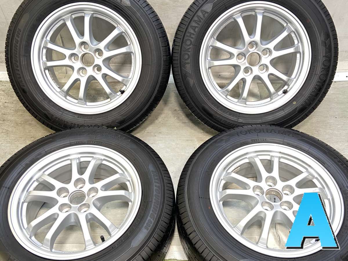 195/65R15 ヨコハマ TAXITOURING 898 トヨタ純正 15x6.5 40 100-5穴 中古タイヤ サマータイヤ ホイールセット 4本セット