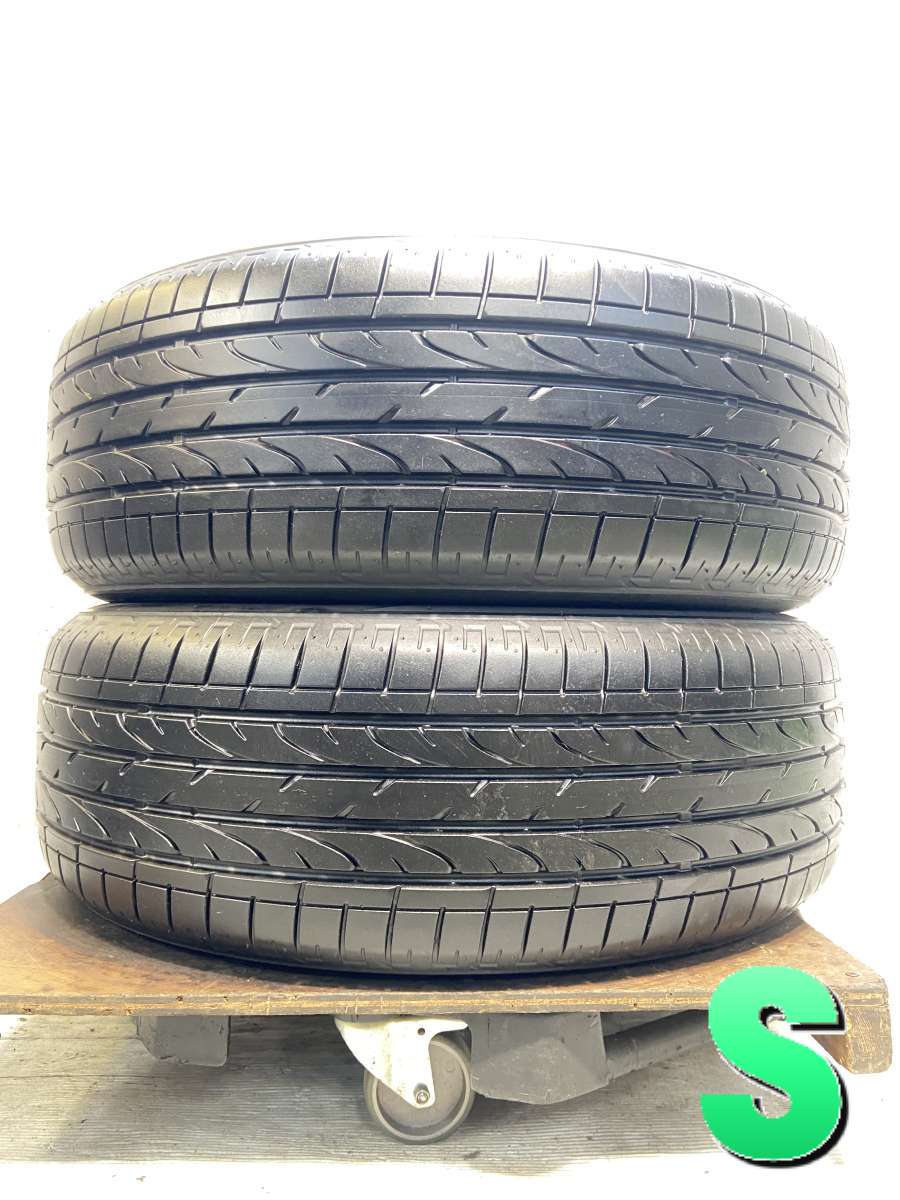 225/55R18 ブリヂストン デューラー H/P sport 中古タイヤ サマータイヤ 2本セット