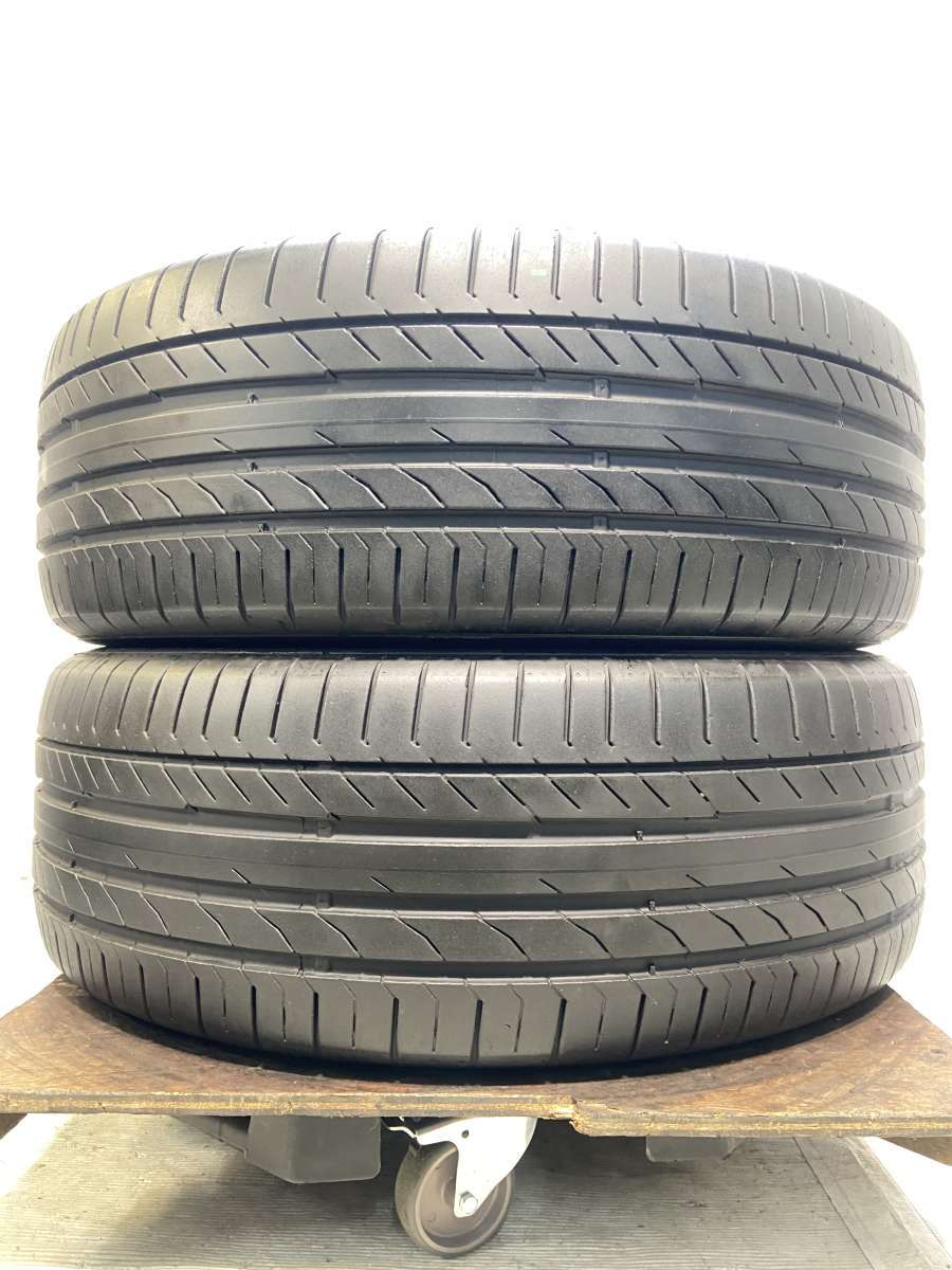 Rakuten - 235/55R19 コンチネンタル コンチ スポーツ コンタクト5 中古タイヤ サマータイヤ 2本セット