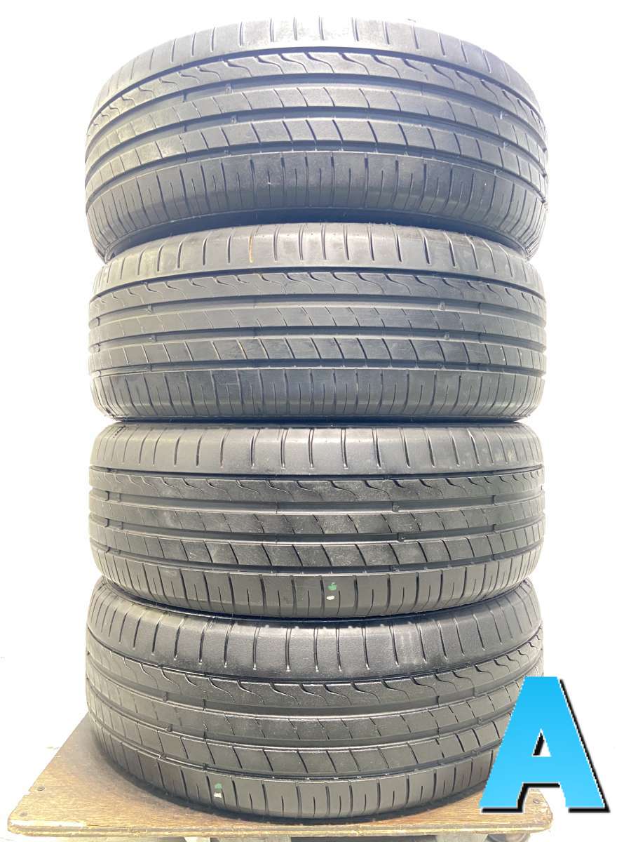 225/55R17 　 MINERVA RADIAL F205 中古タイヤ サマータイヤ 4本セット