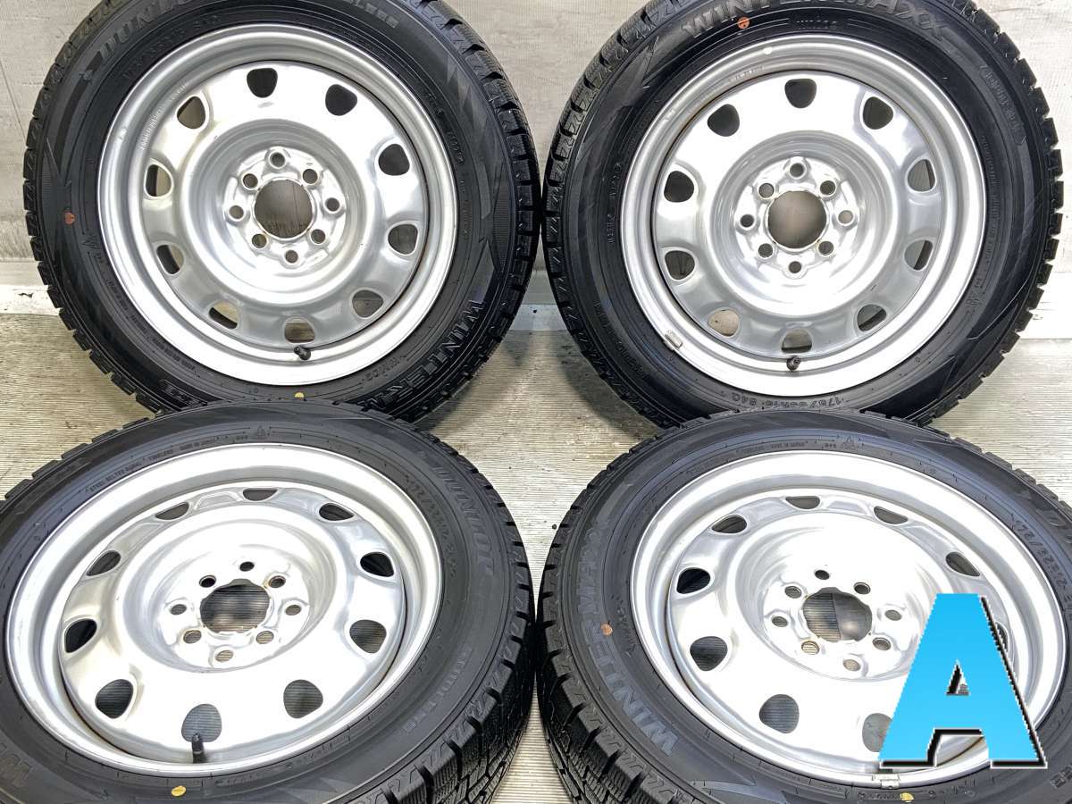 175/65R15 ダンロップ ウィンターマックス WM02 　 TOPY V13 15x5.5 100/114.3-4穴 中古タイヤ スタッドレスタイヤ ホイールセット 4本セット