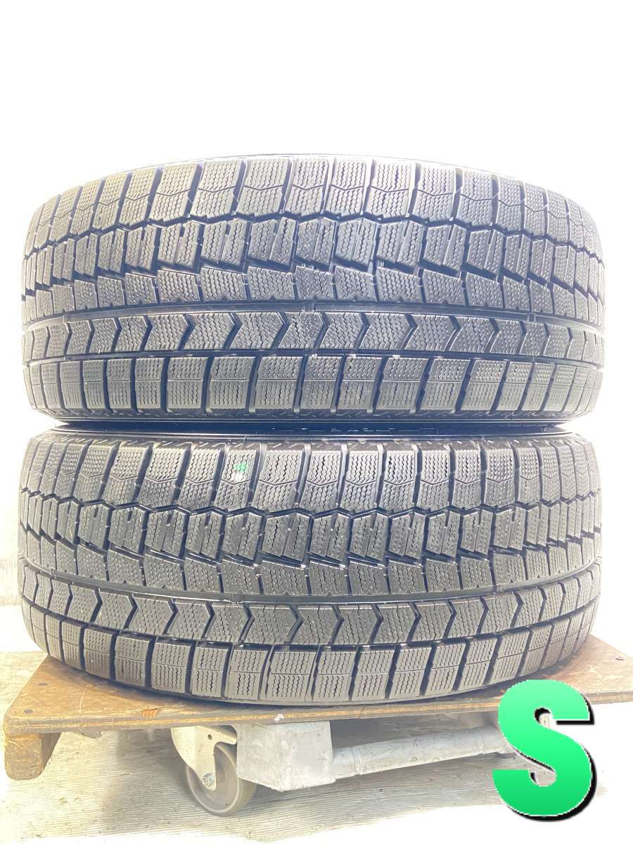Rakuten - 235/50R18 ダンロップ ウィンターマックス WM02 中古タイヤ スタッドレスタイヤ 2本セット