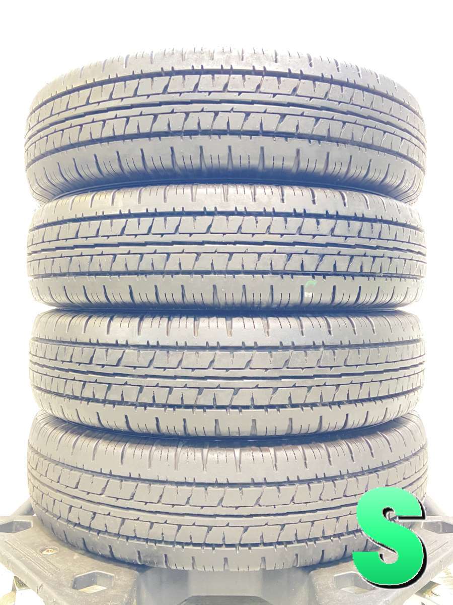 145/80R12 80/78LT ダンロップ エナセーブ VAN01 中古タイヤ サマータイヤ 4本セット