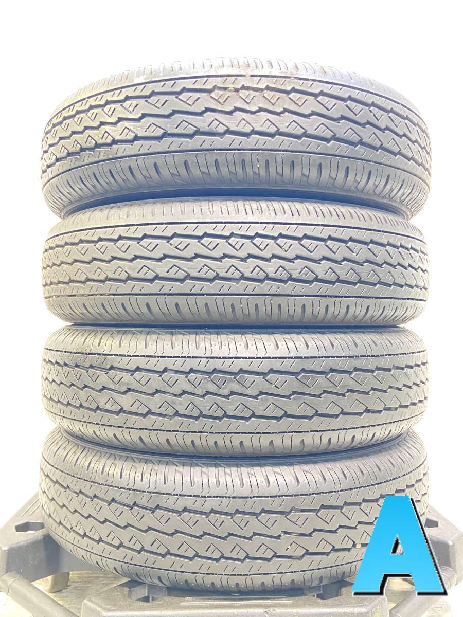 Rakuten - 145/80R12 80/78N LT ブリヂストン K370 中古タイヤ サマータイヤ 4本セット
