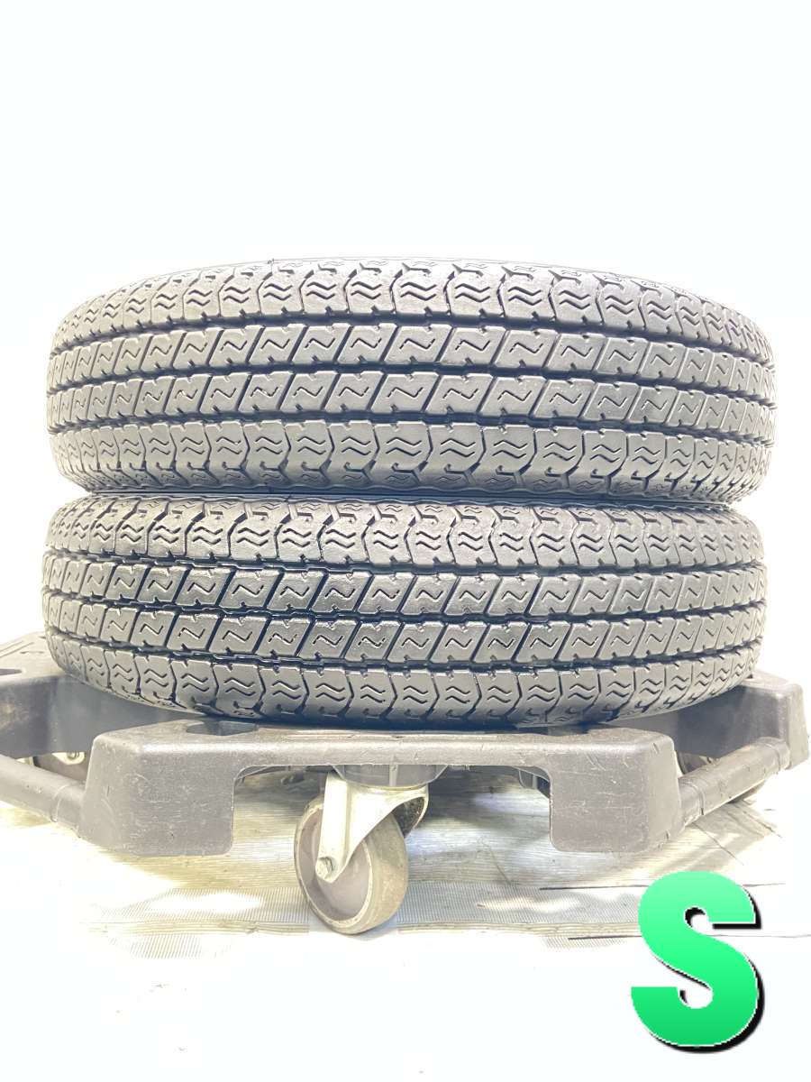 GOOD YEAR - 145/80R12 80/78N LT ヨコハマ スーパーバン 356 中古タイヤ サマータイヤ 2本セット