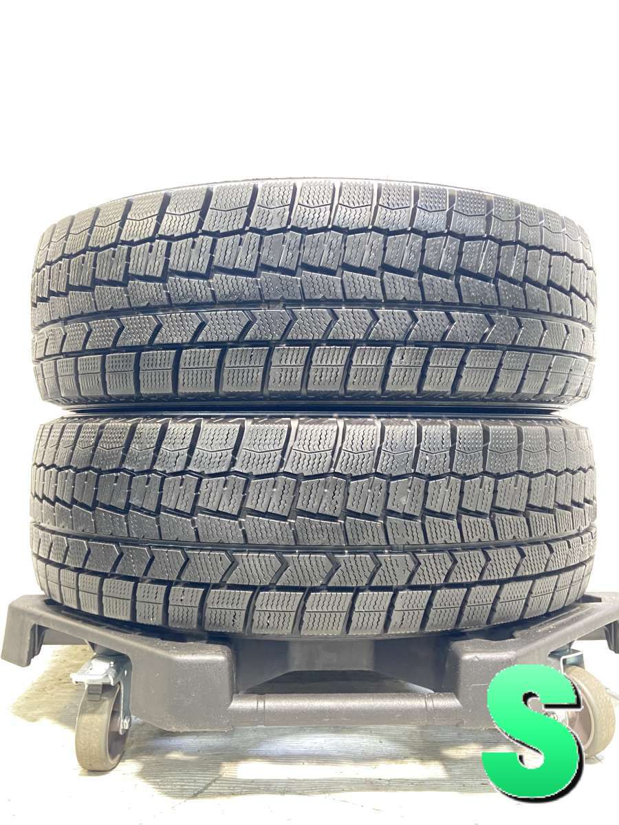 Rakuten - 185/60R15 ダンロップ ウィンターマックス WM02 中古タイヤ スタッドレスタイヤ 2本セット