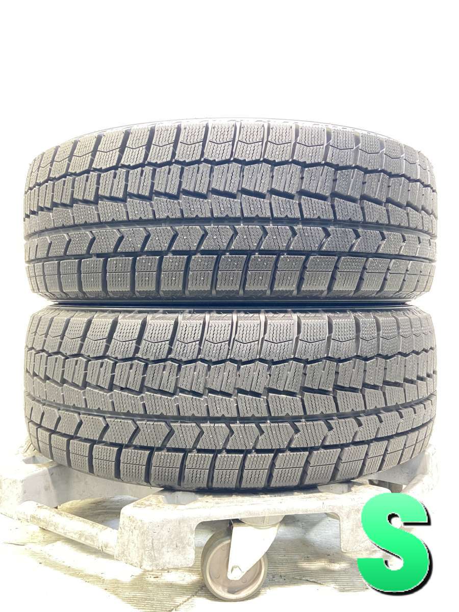 205/55R16 ダンロップ ウィンターマックス WM02 中古タイヤ スタッドレスタイヤ 2本セット