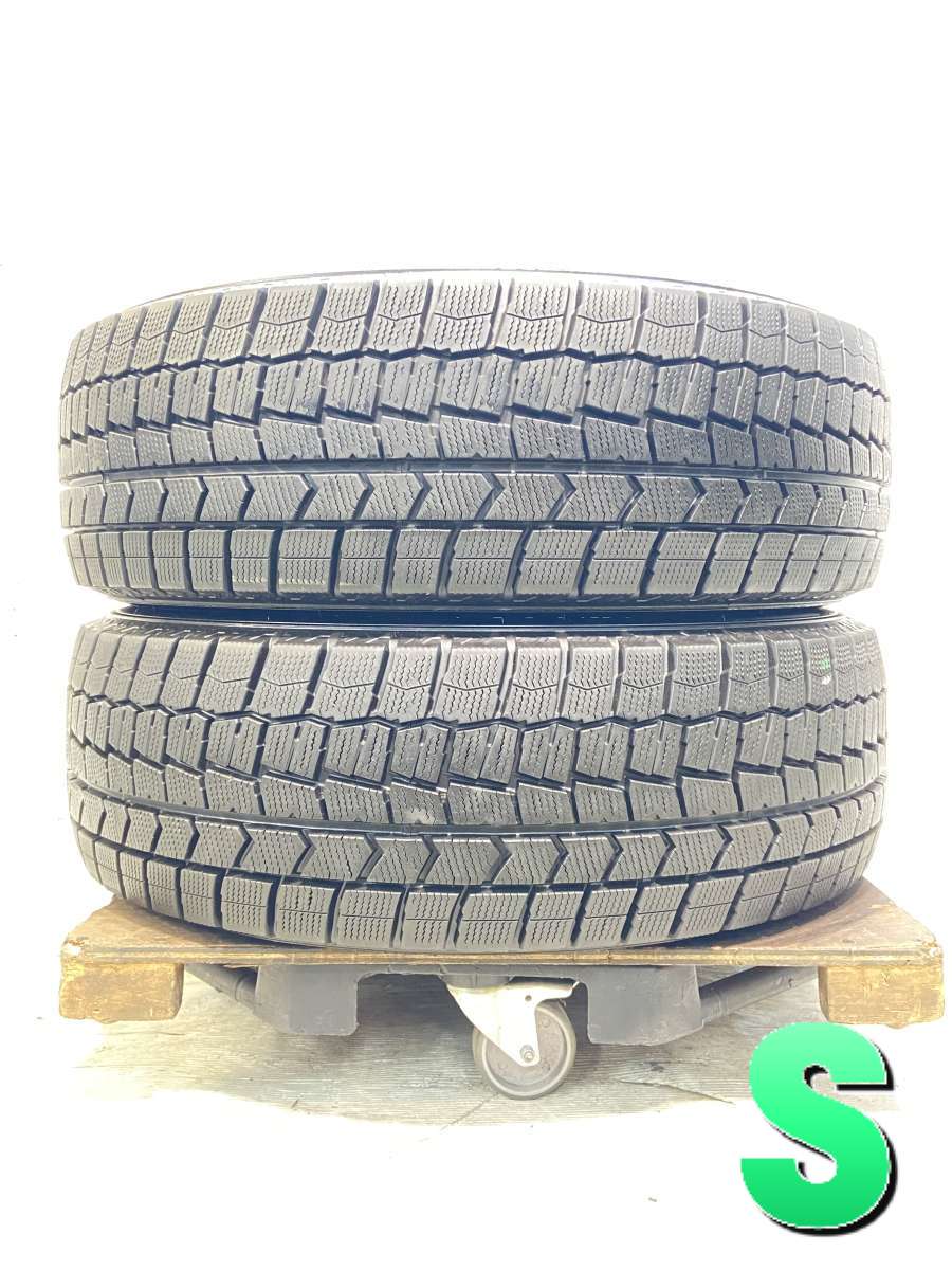 Rakuten - 225/60R17 ダンロップ ウィンターマックス WM02 中古タイヤ スタッドレスタイヤ 2本セット