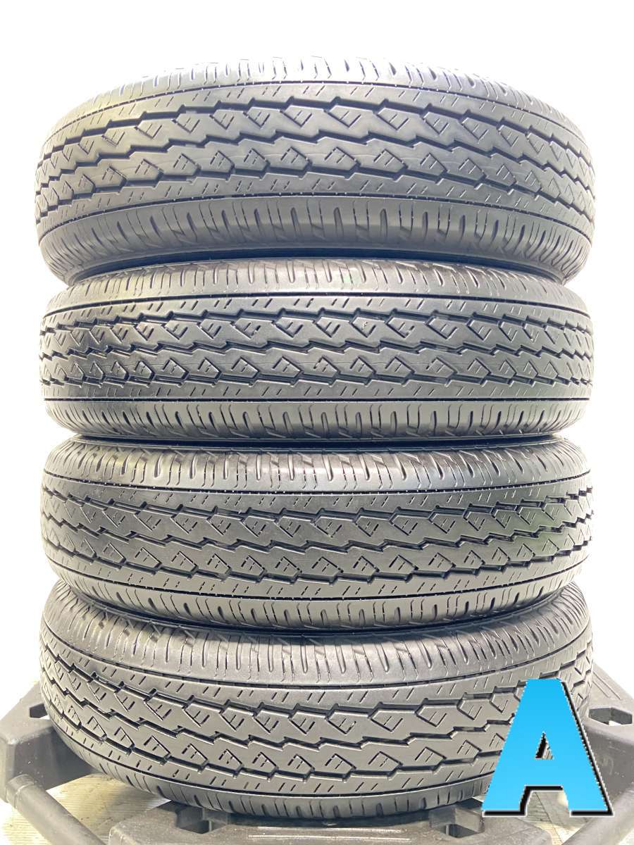 145/80R12 80/78N LT ブリヂストン K370 中古タイヤ サマータイヤ 4本セット