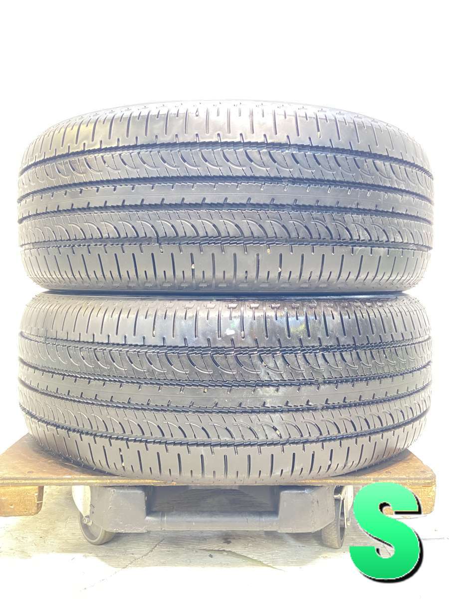 Rakuten - 225/55R18 ヨコハマ ジオランダー SUV G055E 中古タイヤ サマータイヤ 2本セット