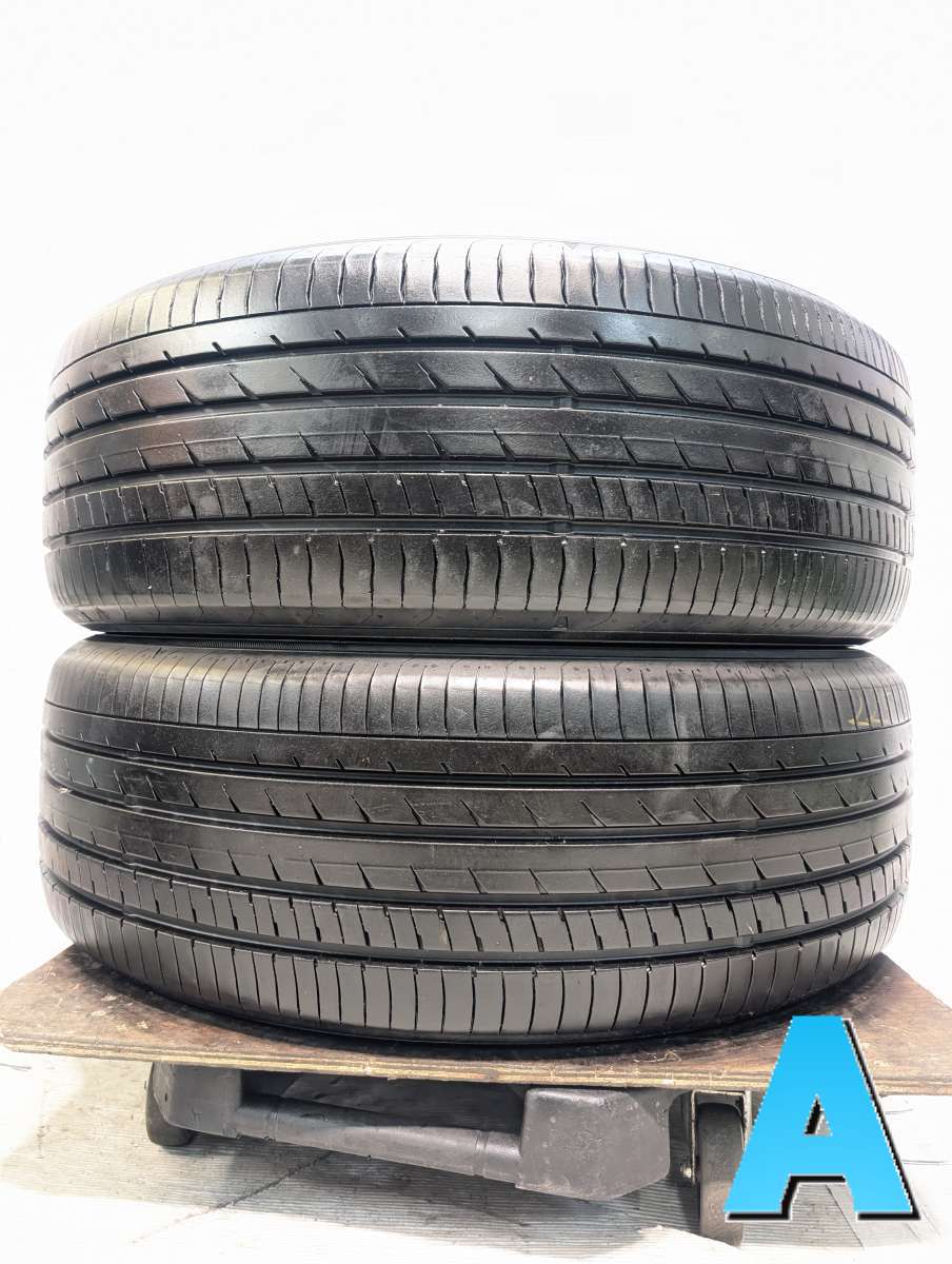 Rakuten - 225/55R19 ヨコハマ アドバン dB デシベル V553 中古タイヤ サマータイヤ 2本セット