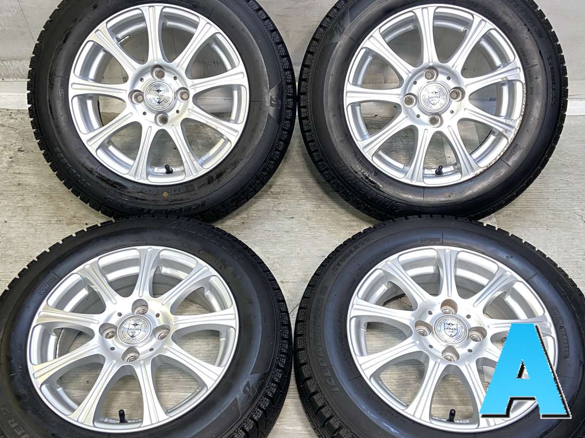 Rakuten - 165/70R14 ブリヂストン アイスパートナー2 　 JOKER 14x5.5 42 100-4穴 中古タイヤ スタッドレスタイヤ ホイールセット 4本セット