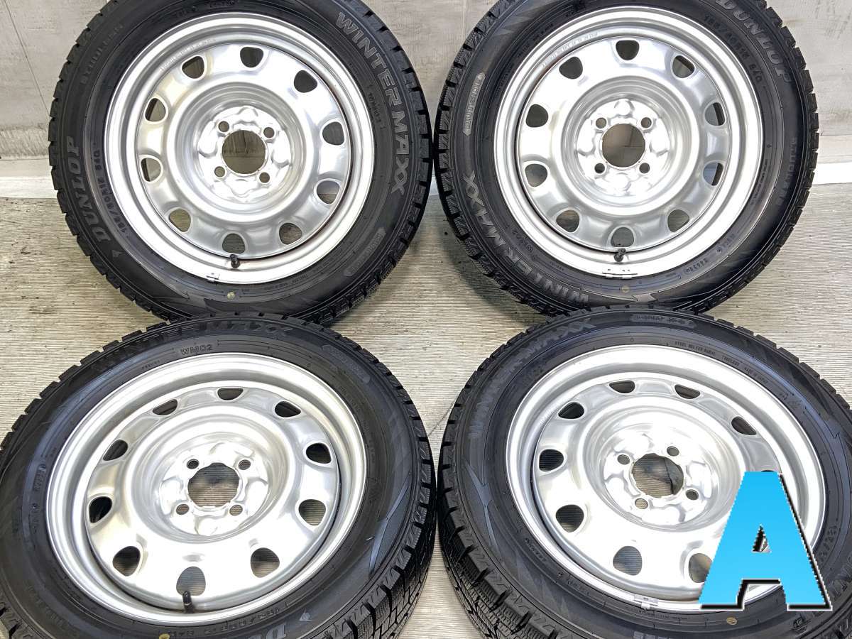 樂天商城 - 185/60R15 ダンロップ ウィンターマックス WM02 　 TOPY M60 15x5.5 42 100-4穴 中古タイヤ スタッドレスタイヤ ホイールセット 4本セット