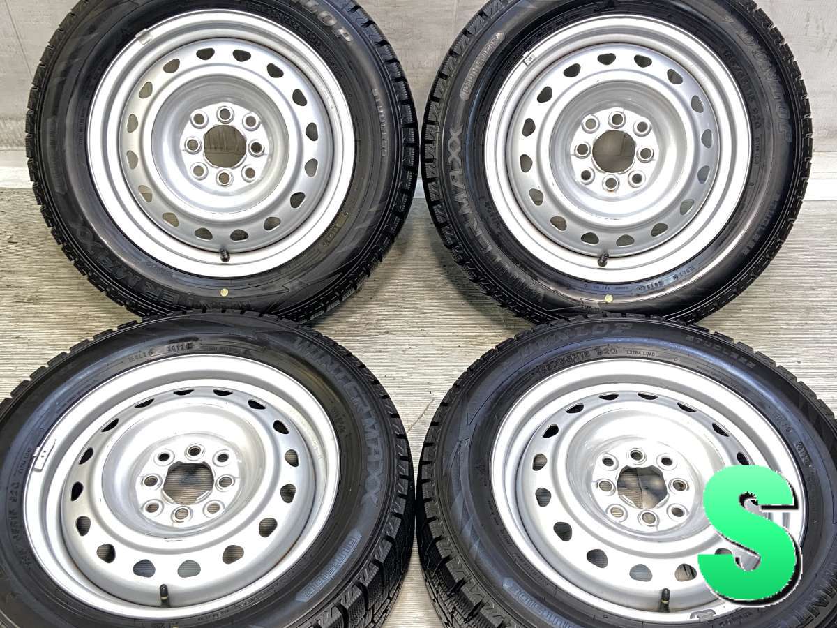 樂天商城 - 185/65R15 ダンロップ ウィンターマックス WM02 　 キャロウィン　S7 15x5.5 50 100/114.3-4穴 中古タイヤ スタッドレスタイヤ ホイールセット 4本セット