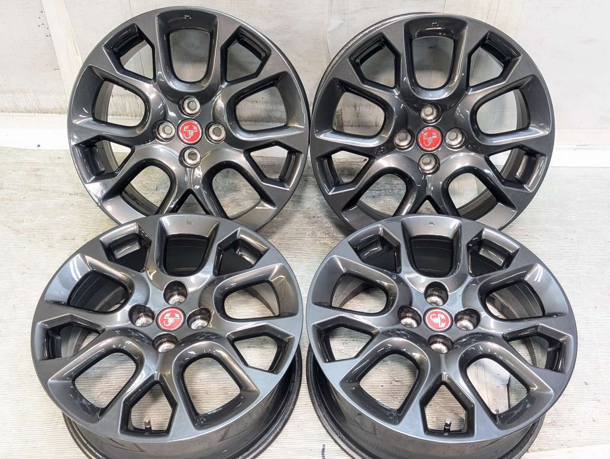 樂天商城 - 17x7.0 45 100-4穴　 フィアット　アバルト　124スパイダー 中古ホイール 4本セット