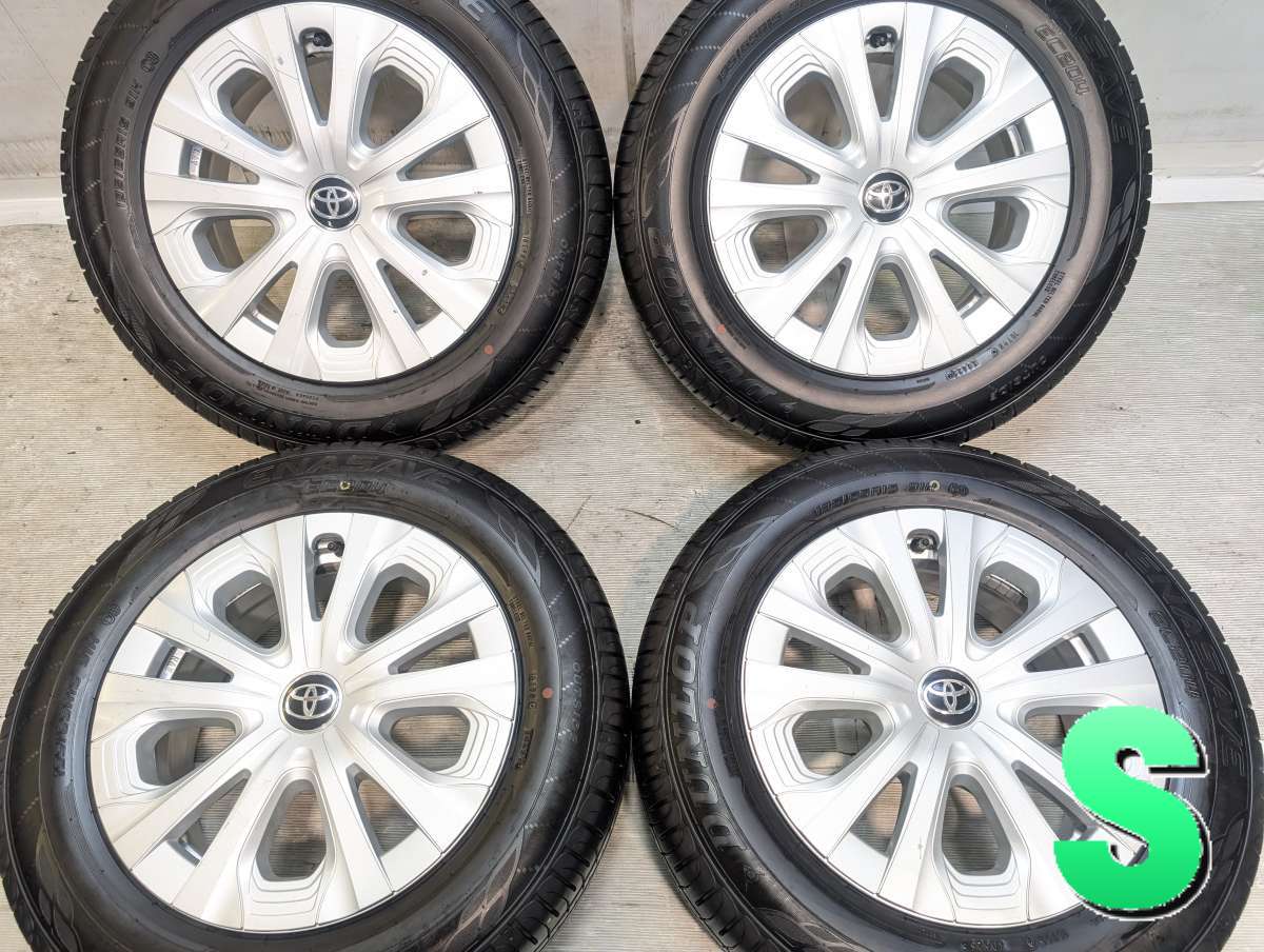 195/65R15 ダンロップ エナセーブ EC204 トヨタ純正 15x6.5 40 100-5穴 中古タイヤ サマータイヤ ホイールセット 4本セット