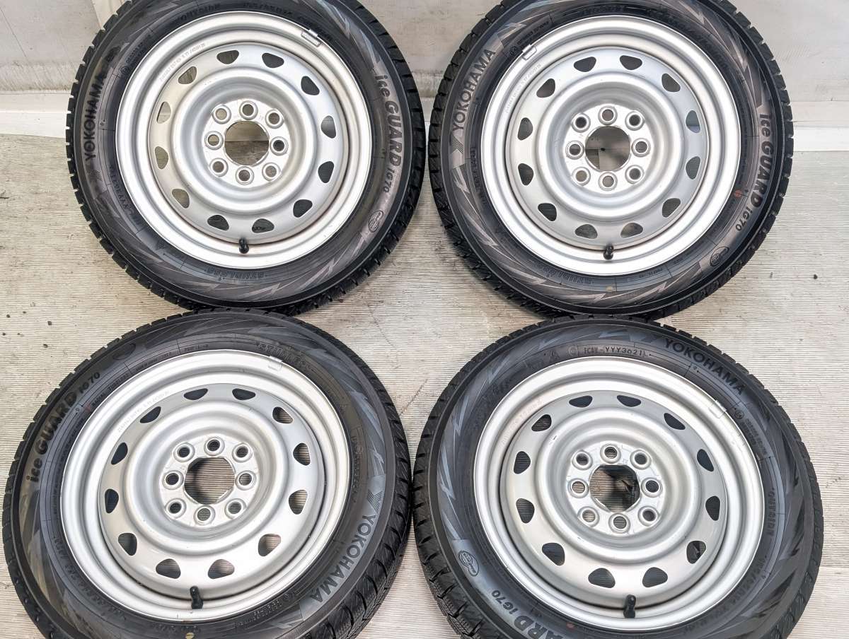 樂天商城 - 155/65R14 ヨコハマ アイスガード iG70 　 MN 14x4.5 100/114.3-4穴 中古タイヤ スタッドレスタイヤ ホイールセット 4本セット