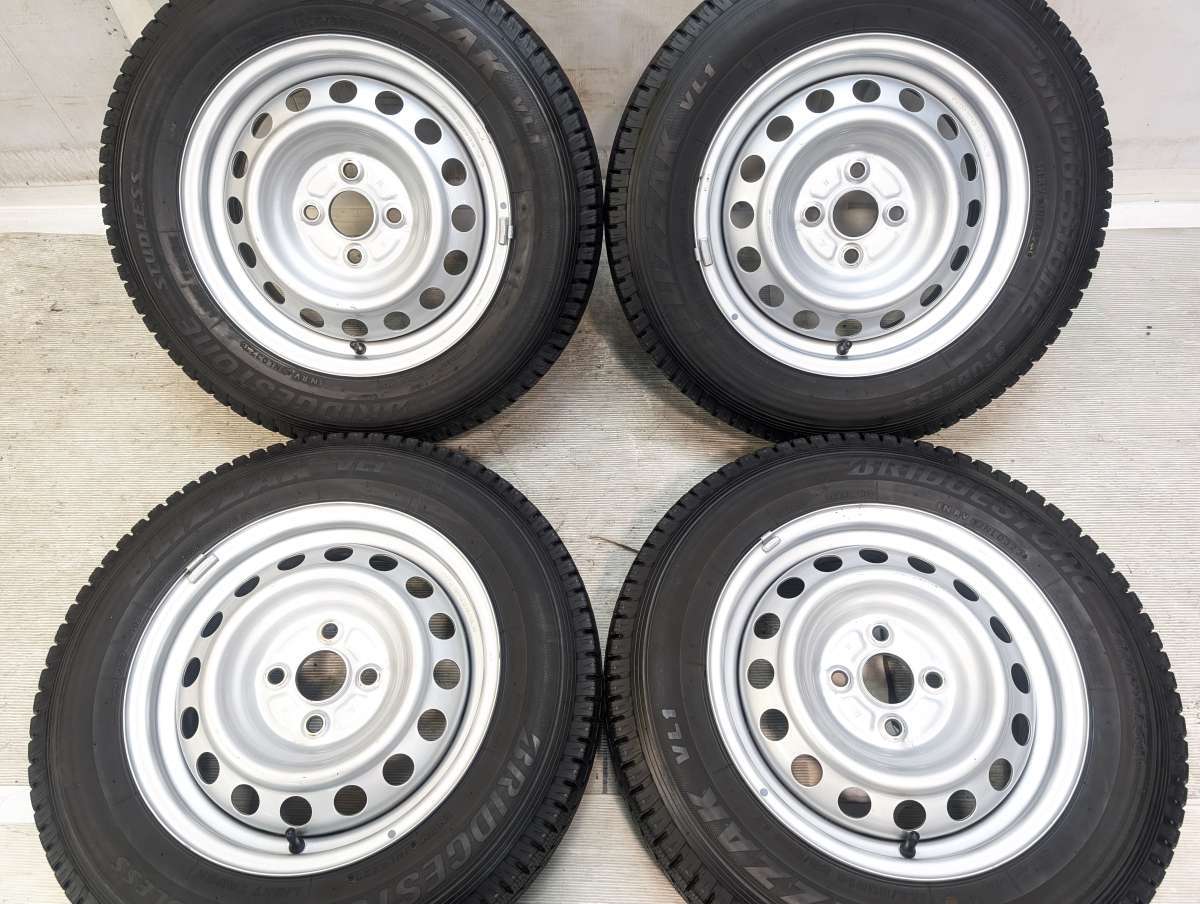 楽天市場】ブリヂストン ブリザック vl1 155／80r14の通販