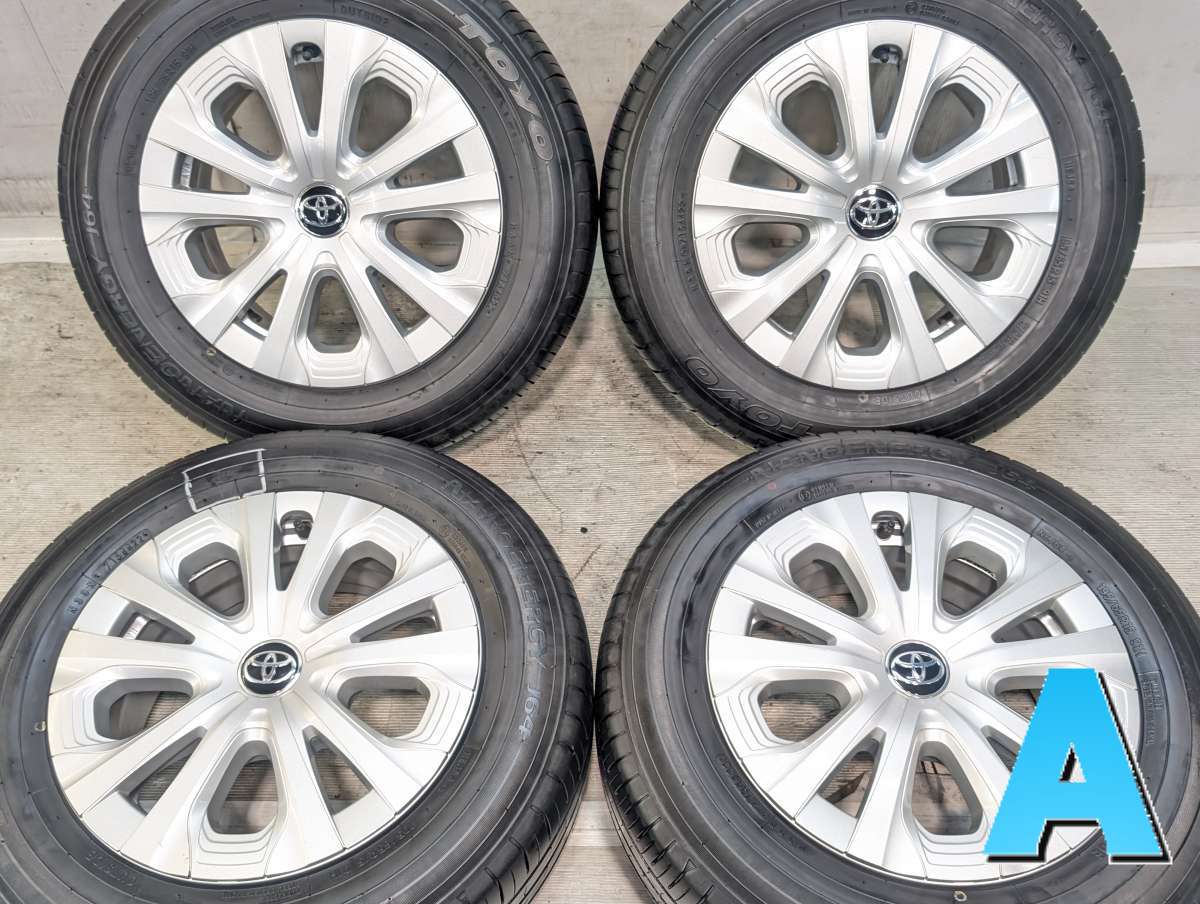 195/65R15 トーヨータイヤ ナノエナジー J64 トヨタ純正 15x6.5 40 100-5穴 中古タイヤ サマータイヤ ホイールセット 4本セット