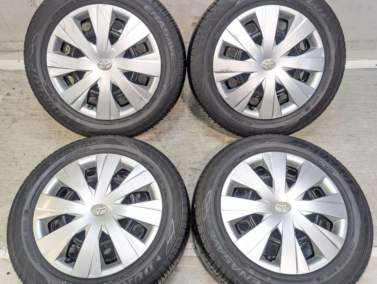 樂天商城 - 175/65R15 ダンロップ エナセーブ EC204 トヨタ純正 WM 15x5.0 39 100-4穴 中古タイヤ サマータイヤ ホイールセット 4本セット