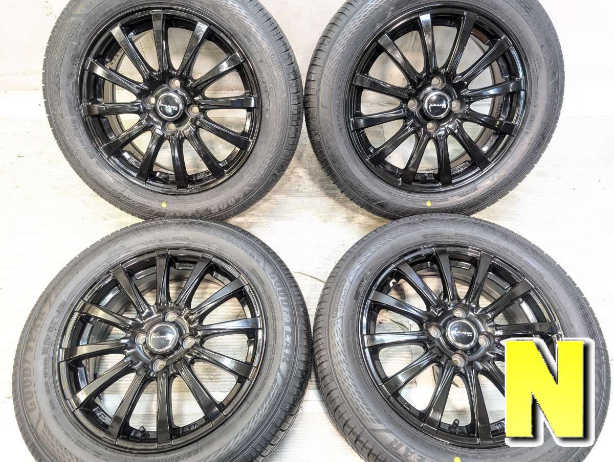 楽天市場】中古 タイヤ 185 60 r15（サマータイヤ・ホイールセット