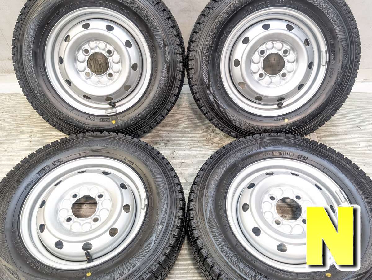 145/80R12 80/78N LT ダンロップ ウィンターマックス SV01 TOPY M74 12x3.5 45 100-4穴 中古タイヤ スタッドレスタイヤ ホイールセット 4本セット