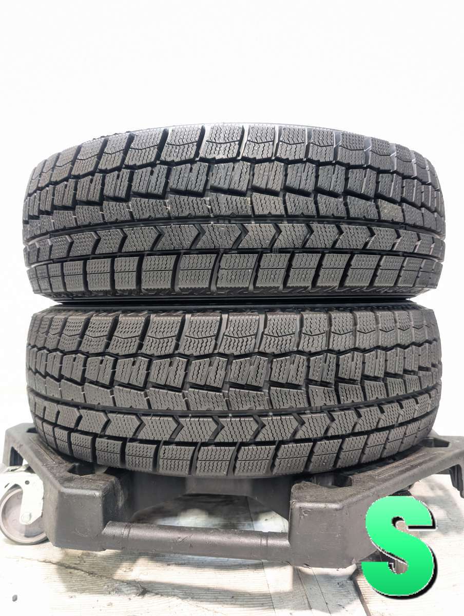175/65R14 ダンロップ ウィンターマックス WM02 中古タイヤ スタッドレスタイヤ 2本セット