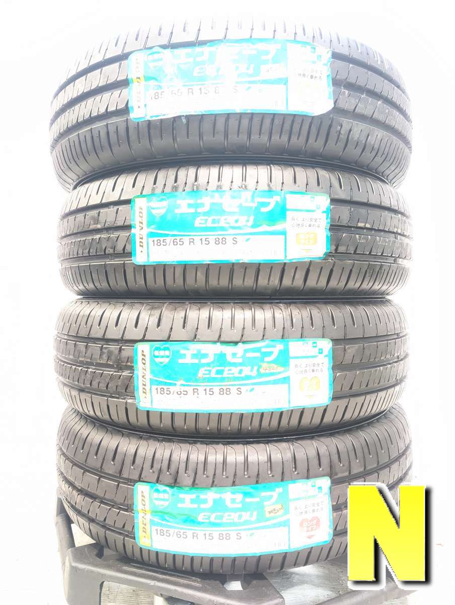 185/65R15 ダンロップ エナセーブ EC204 中古タイヤ サマータイヤ 4本セット