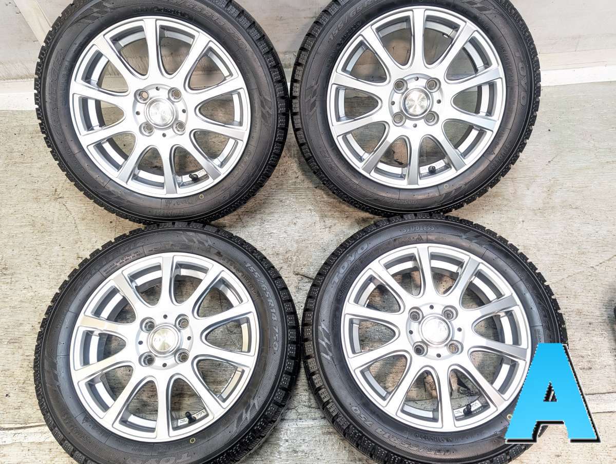 楽天市場】155/65r14 スタッドレス ホイールセット（ブランドトーヨー