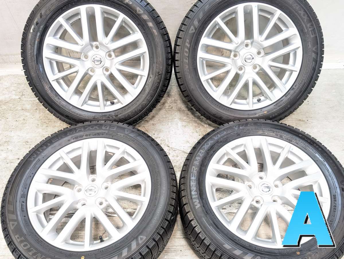 225/55R18 日産 純正アルミホイール タイヤ18インチ4本 楽天市場】日産 純正 ホイール 中古（タイヤ幅（mm）225）の通販