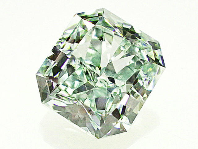 0．54ct　FANCY　BLUISH　GREEN　VS2　GIA　グリーンダイヤモンド　ルース