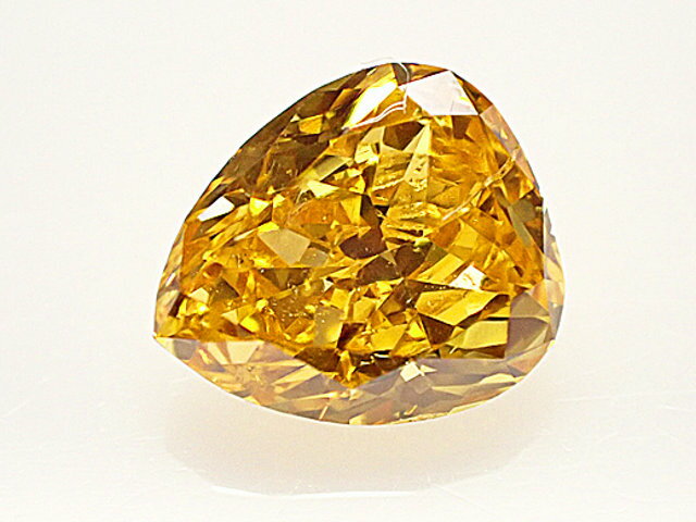 0．39ct　FANCY　VIVID　YELLOW　ORANGE　GIA　オレンジダイヤモンド　ルース
