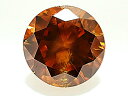 0．512ct　FANCY　DEEP　BROWNISH　ORANGE　I1　オレンジダイヤモンド　ルース