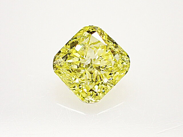 0．397ct　FANCY　INTENSE　YELLOW　I1　イエローダイヤモンド　ルース