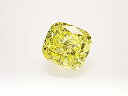 0．366ct　FANCY　INTENSE　YELLOW　I1　イエローダイヤモンド　ルース