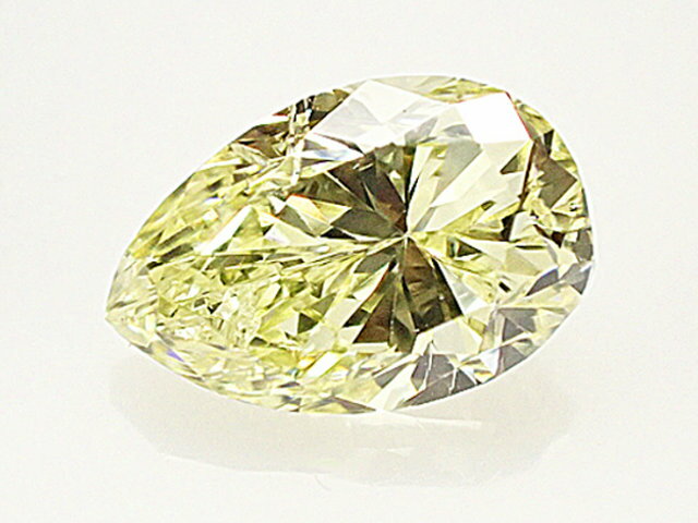 0．497ct　FANCY　LIGHT　YELLOW　SI2　イエローダイヤモンド　ルース