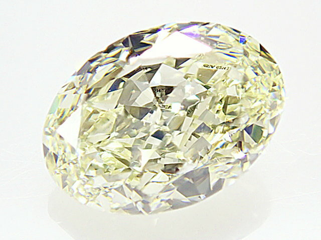 0．72ct　W to X，IF，オーバル，GIA　ダイヤモンドルース