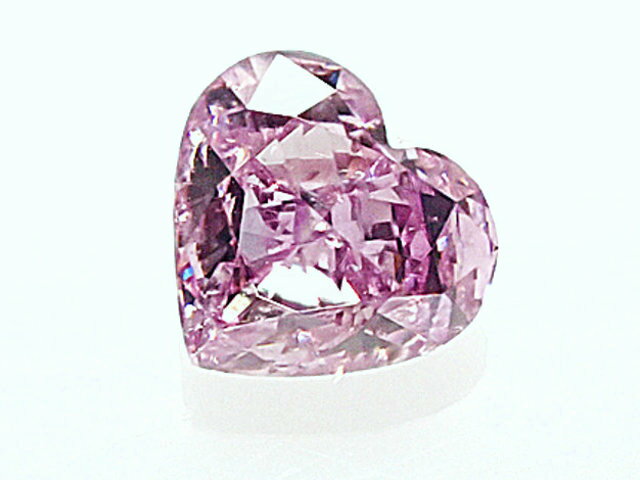 0．261ct　FANCY　INTENSE　PURPLE　PINK　SI2　ピンクダイヤモンド　ルース