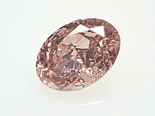 0．266ct　FANCY　BROWNISH　ORANGY　PINK　SI2　ピンクダイヤモンド　ルース