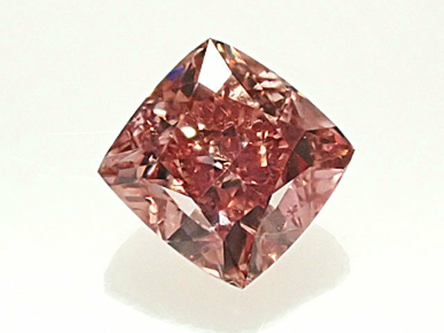 0．232ct　FANCY　DEEP　ORANGY　PINK　SI2　ピンクダイヤモンド　ルース