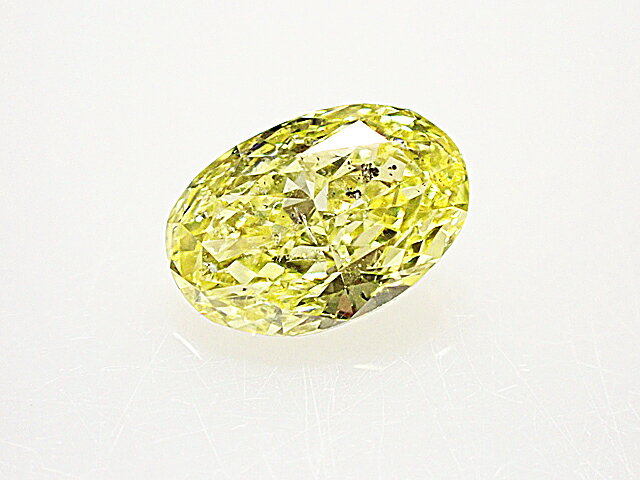 0．384ct　FANCY　INTENSE　YELLOW　SI2　イエローダイヤモンド　ルース