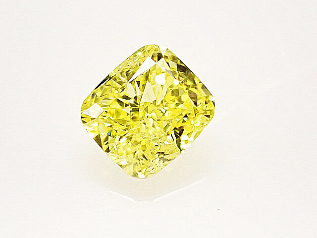 0．300ct　FANCY　VIVID　YELLOW　I1　イエローダイヤモンド　ルース