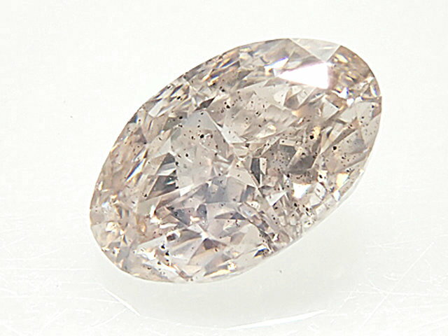 0．316ct　LIGHT　PINK　BROWN　SI2　ダイヤモンド　ルース