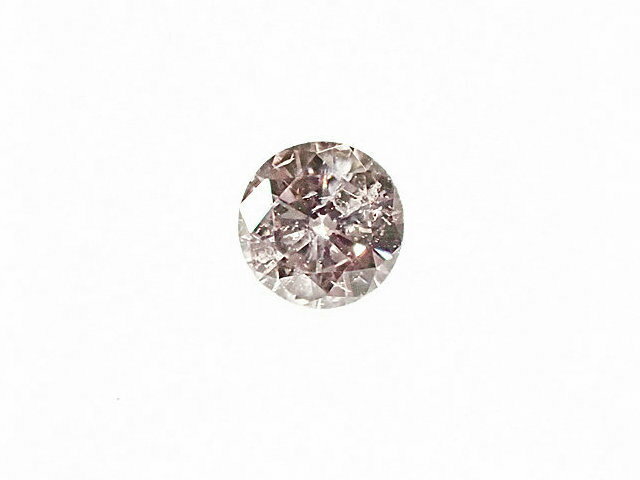 0．080ct　VERY　LIGHT　PINK　I1　ピンクダイヤモンド　ルース