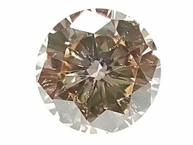 0．279ct　FANCY　LIGHT　PINKISH　BROWN　SI2　ブラウンダイヤモンド　ルース